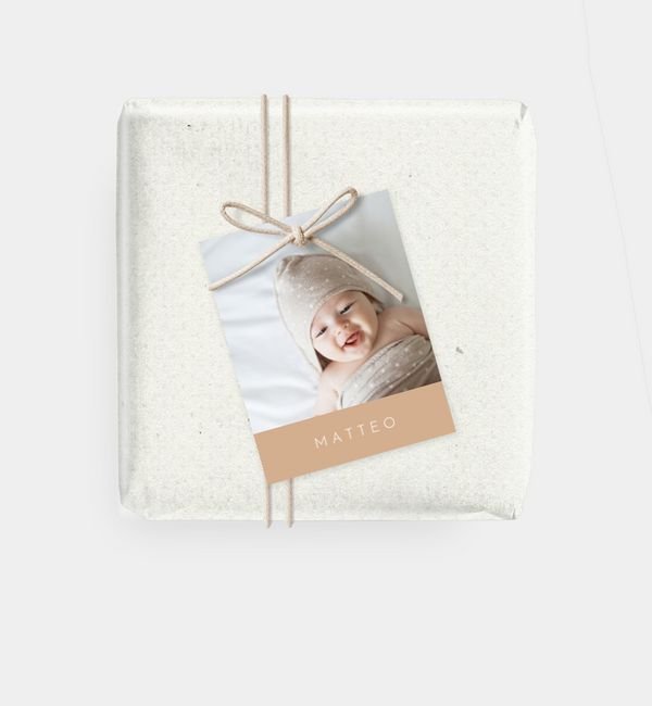 Geschenkanhänger rechteckig