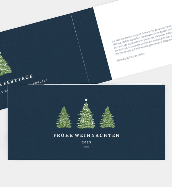 Weihnachtlicher Dank