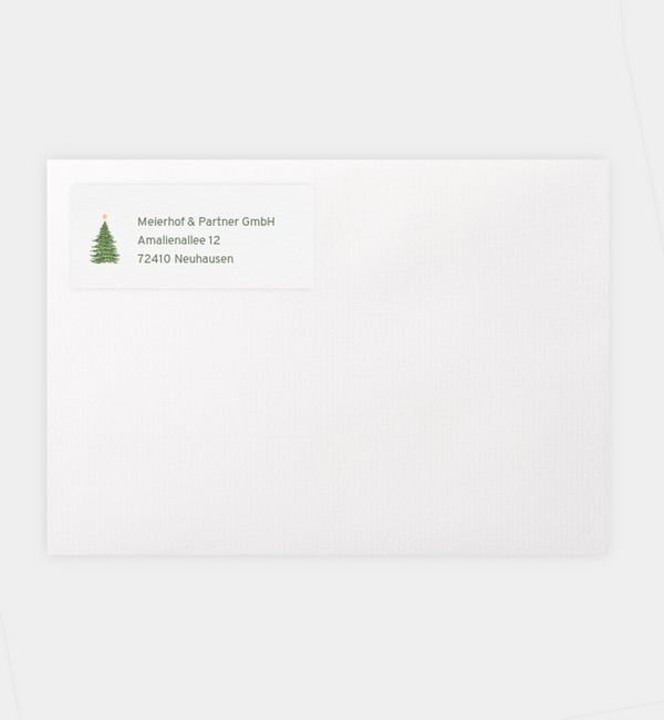 Weihnachtlicher Dank