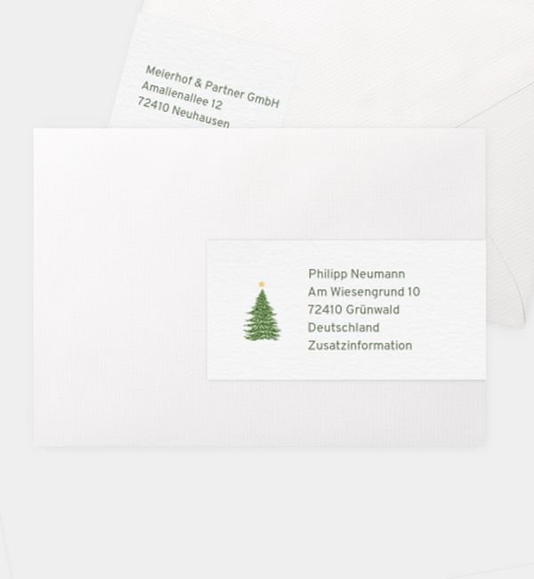 Weihnachtlicher Dank