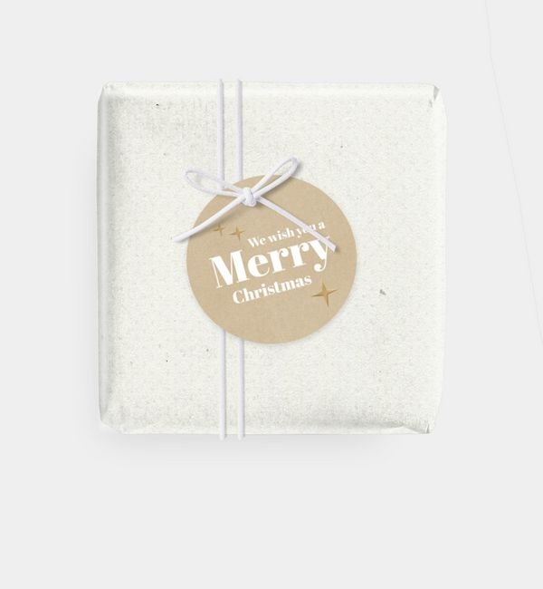 Geschenkanhänger rund