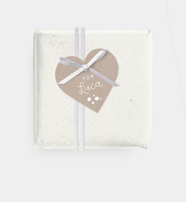 Geschenkanhänger Herz