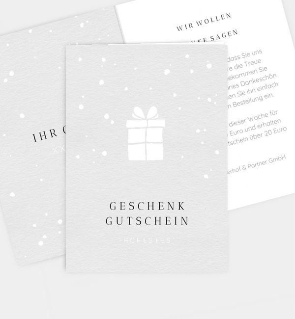 Glänzendes Präsent