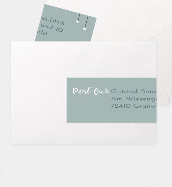 Kombi-Adressaufkleber