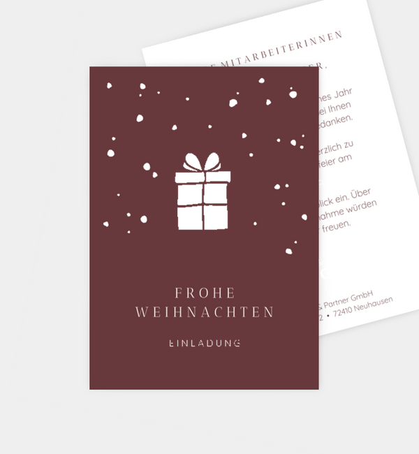 Glänzendes Präsent