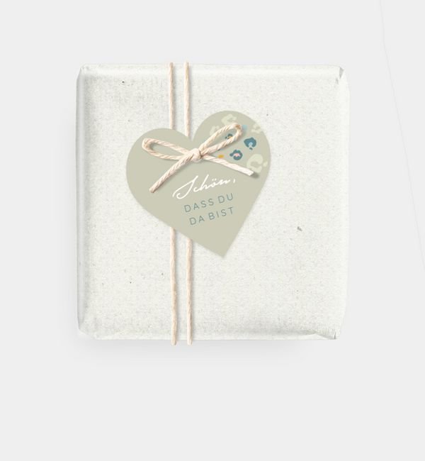 Geschenkanhänger Herz