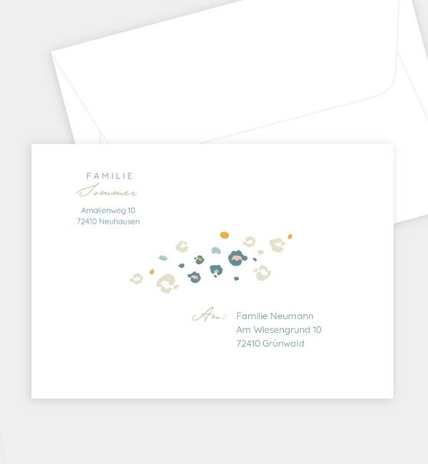 Briefumschlag gerade