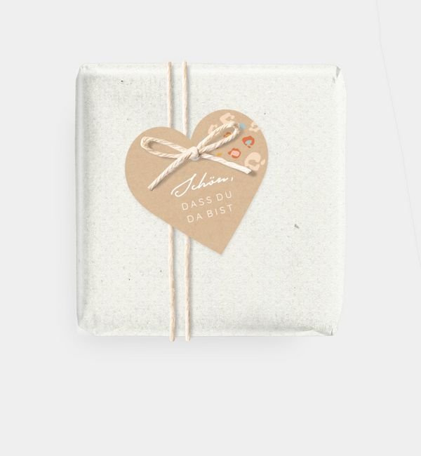 Geschenkanhänger Herz