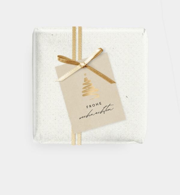 Geschenkanhänger rechteckig