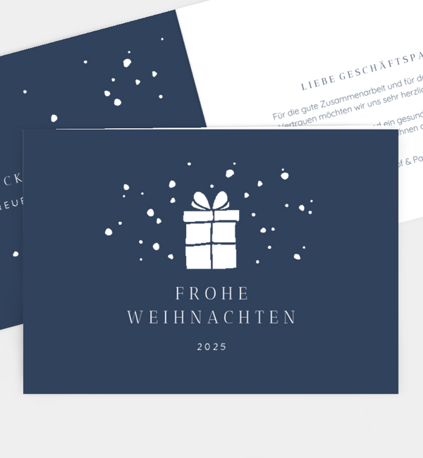 Glänzendes Präsent