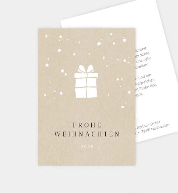 Glänzendes Präsent