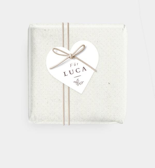 Geschenkanhänger Herz