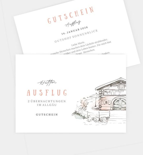 Postkarte quer