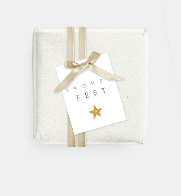 Geschenkanhänger rechteckig