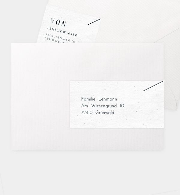 Kombi-Adressaufkleber