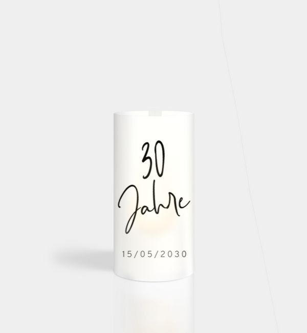 Windlichtkarte klein