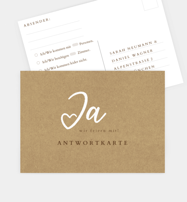 Ja · Mitten ins Herz