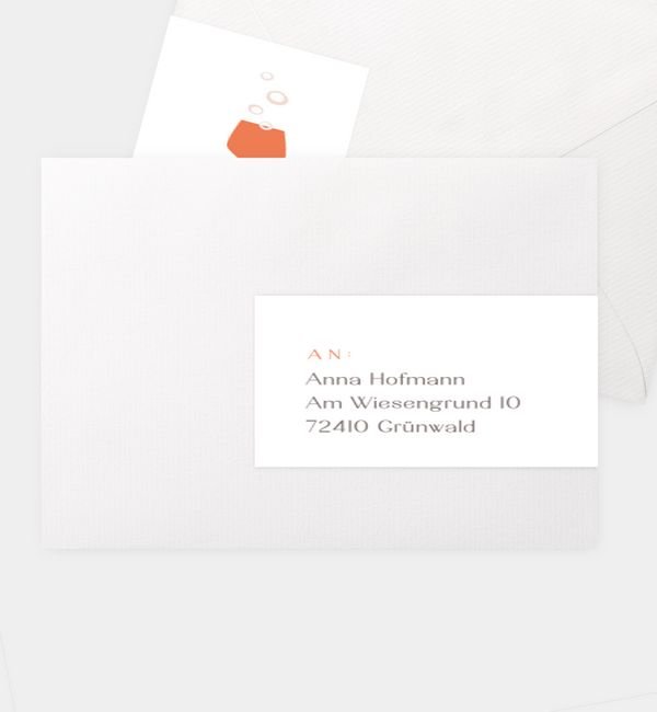 Kombi-Adressaufkleber