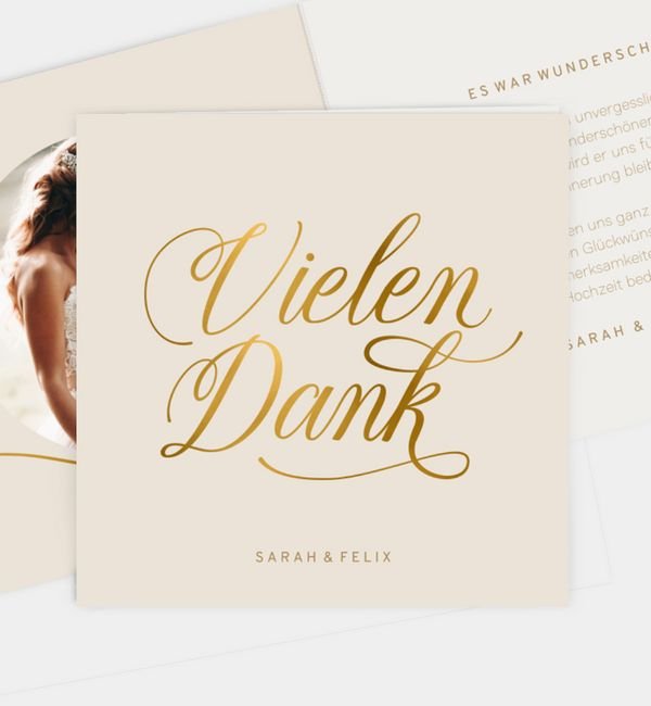 Klappkarte quadratisch