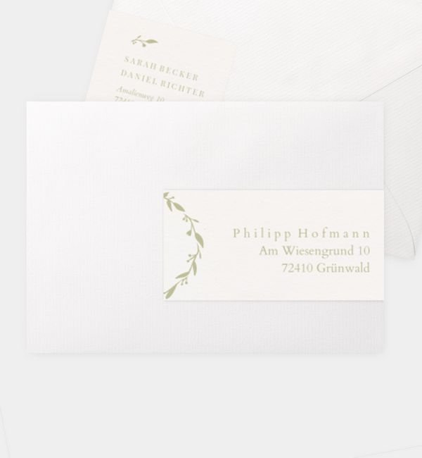 Kombi-Adressaufkleber