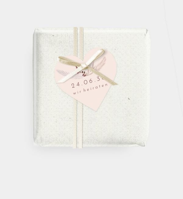 Geschenkanhänger Herz