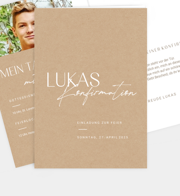 Konfirmationsbote · Vintage