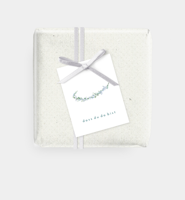 Geschenkanhänger rechteckig