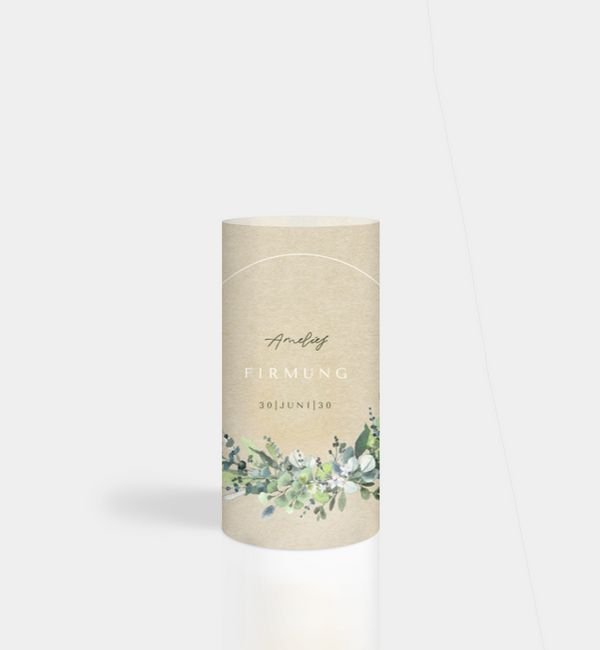 Windlichtkarte klein