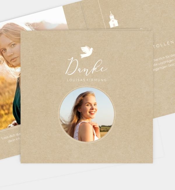 Klappkarte quadratisch