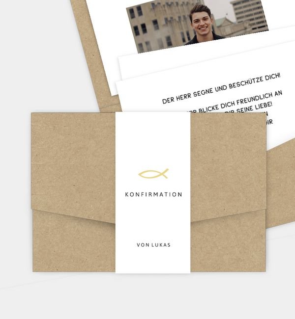 Pocketfold, unbedruckte Hülle