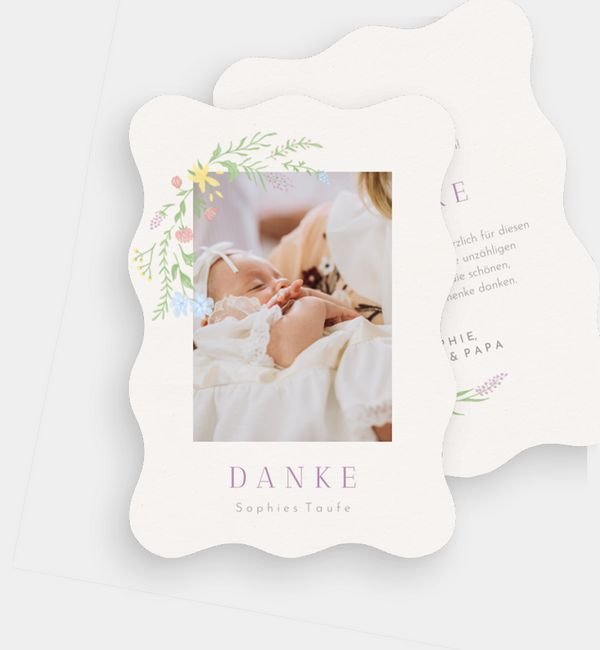 Postkarte hoch