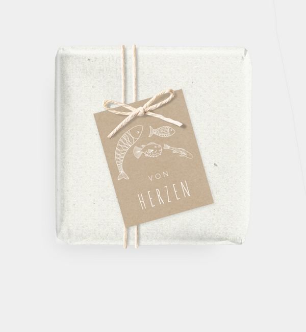 Geschenkanhänger rechteckig