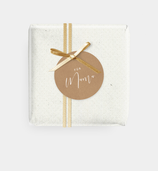 Geschenkanhänger rund
