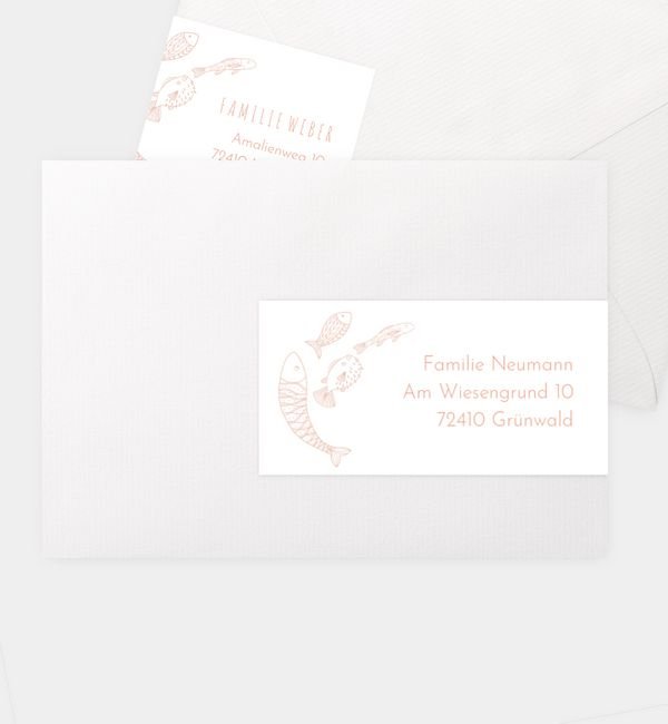 Kombi-Adressaufkleber