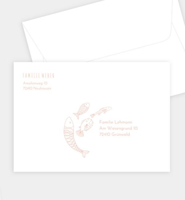 Briefumschlag gerade