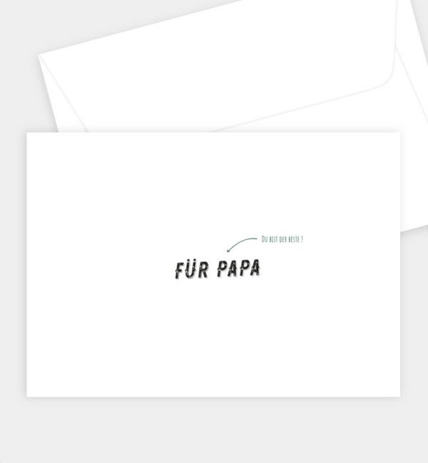 Briefumschlag gerade