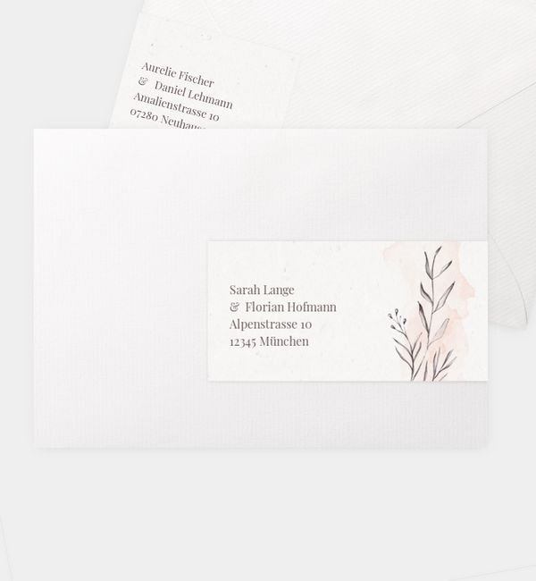 Kombi-Adressaufkleber