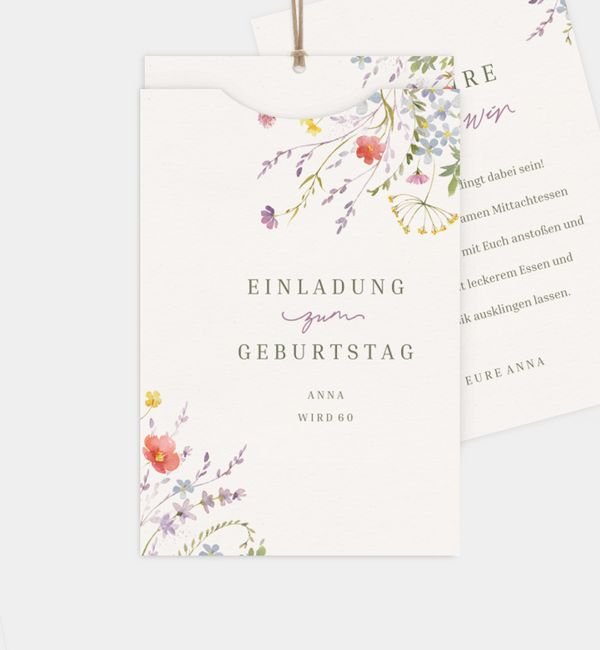 Einsteckkarte hoch
