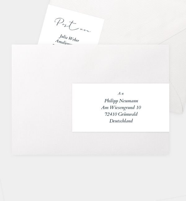 Kombi-Adressaufkleber