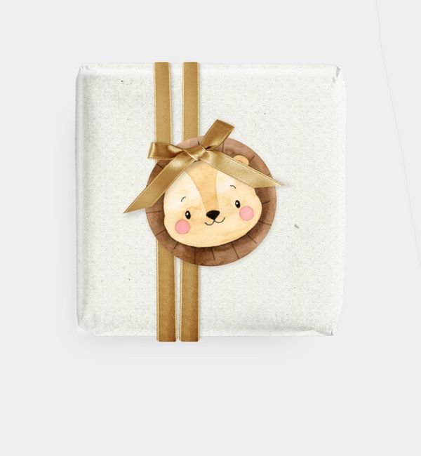 Geschenkanhänger rund