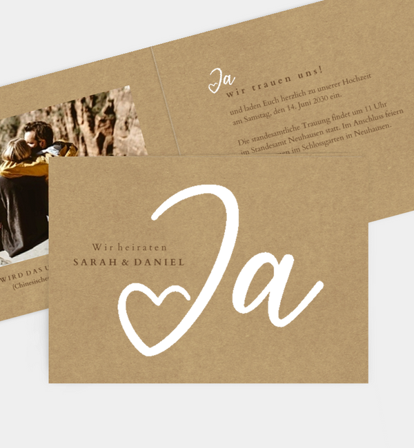 Ja · Mitten ins Herz