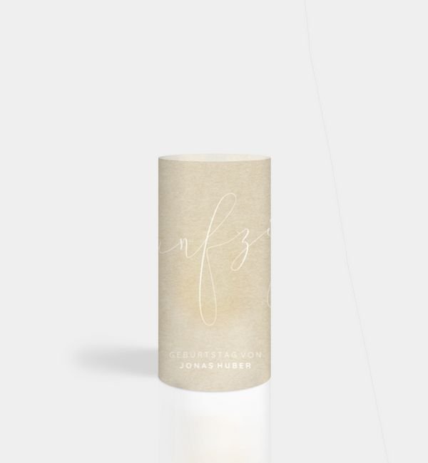 Windlichtkarte klein