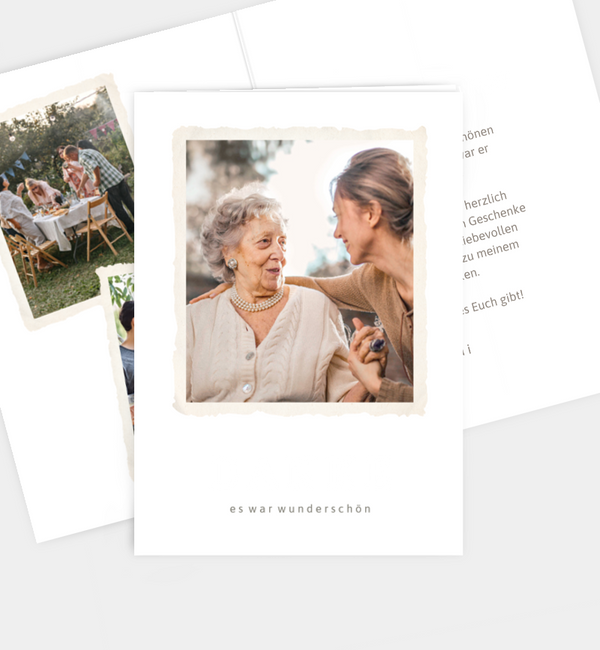 Retro Fotoalbum weiß