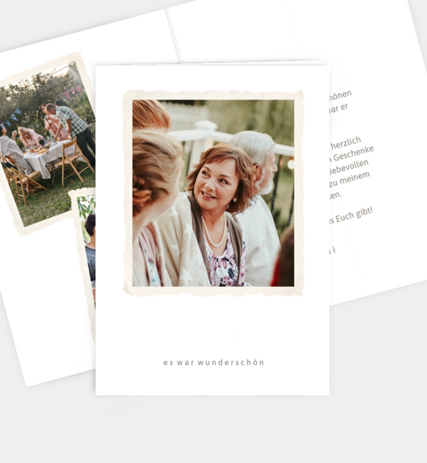 Retro Fotoalbum weiß