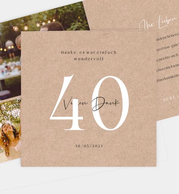 Klappkarte quadratisch