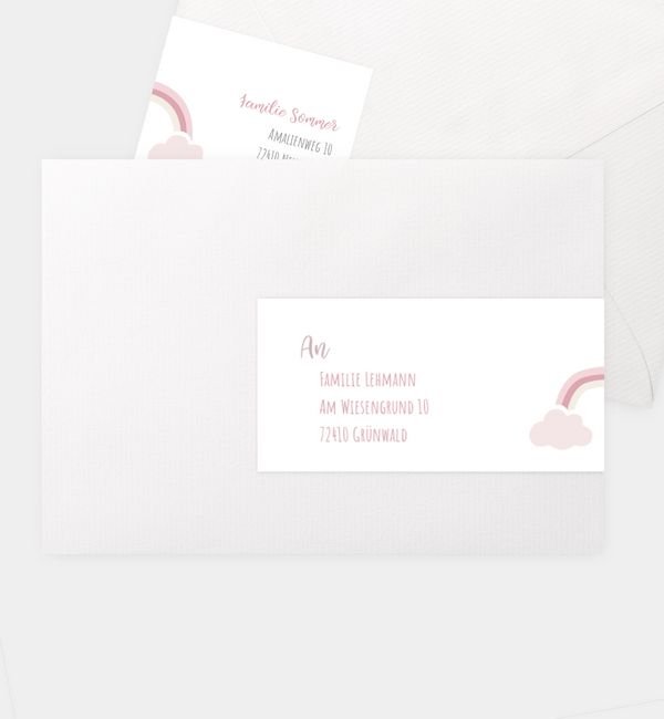 Kombi-Adressaufkleber