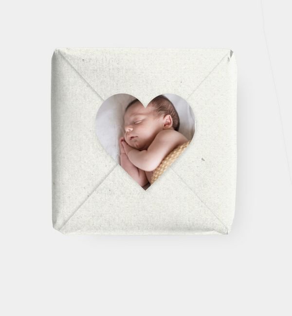 Geschenkaufkleber Herz