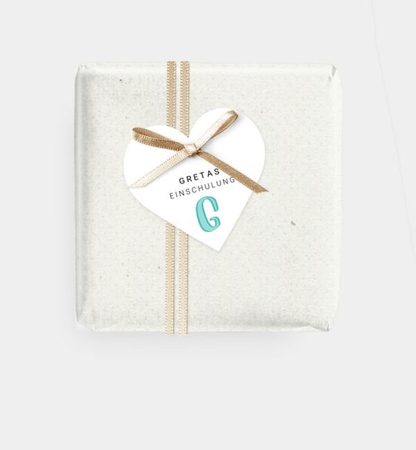 Geschenkanhänger Herz
