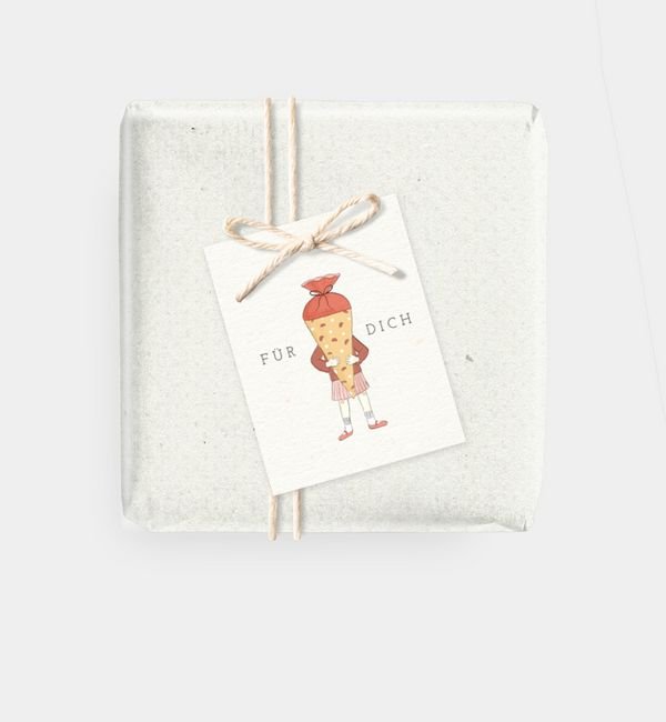 Geschenkanhänger rechteckig