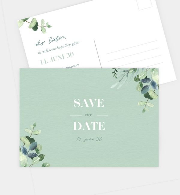 Postkarte quer